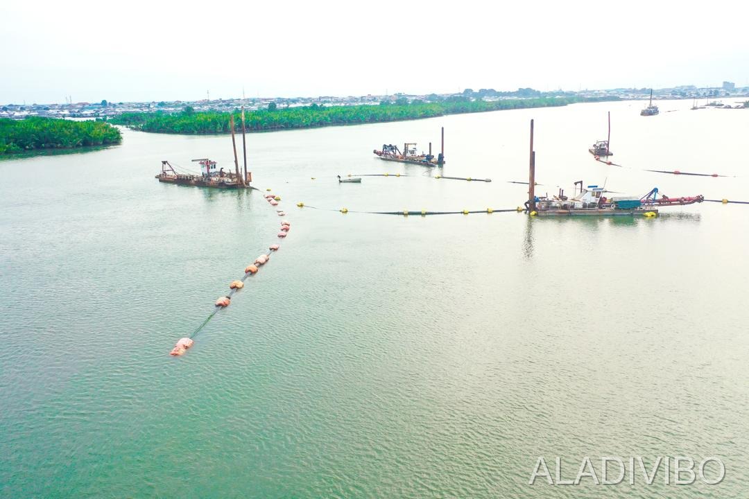 Marine Services Drone View